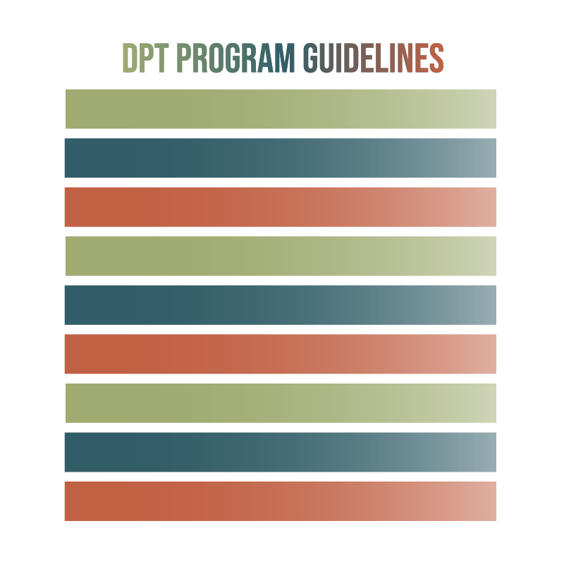 DPT Program Guidelines