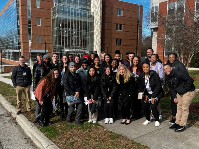 WSSU Doctor of Physical Therapy Class of 2024 Group photo